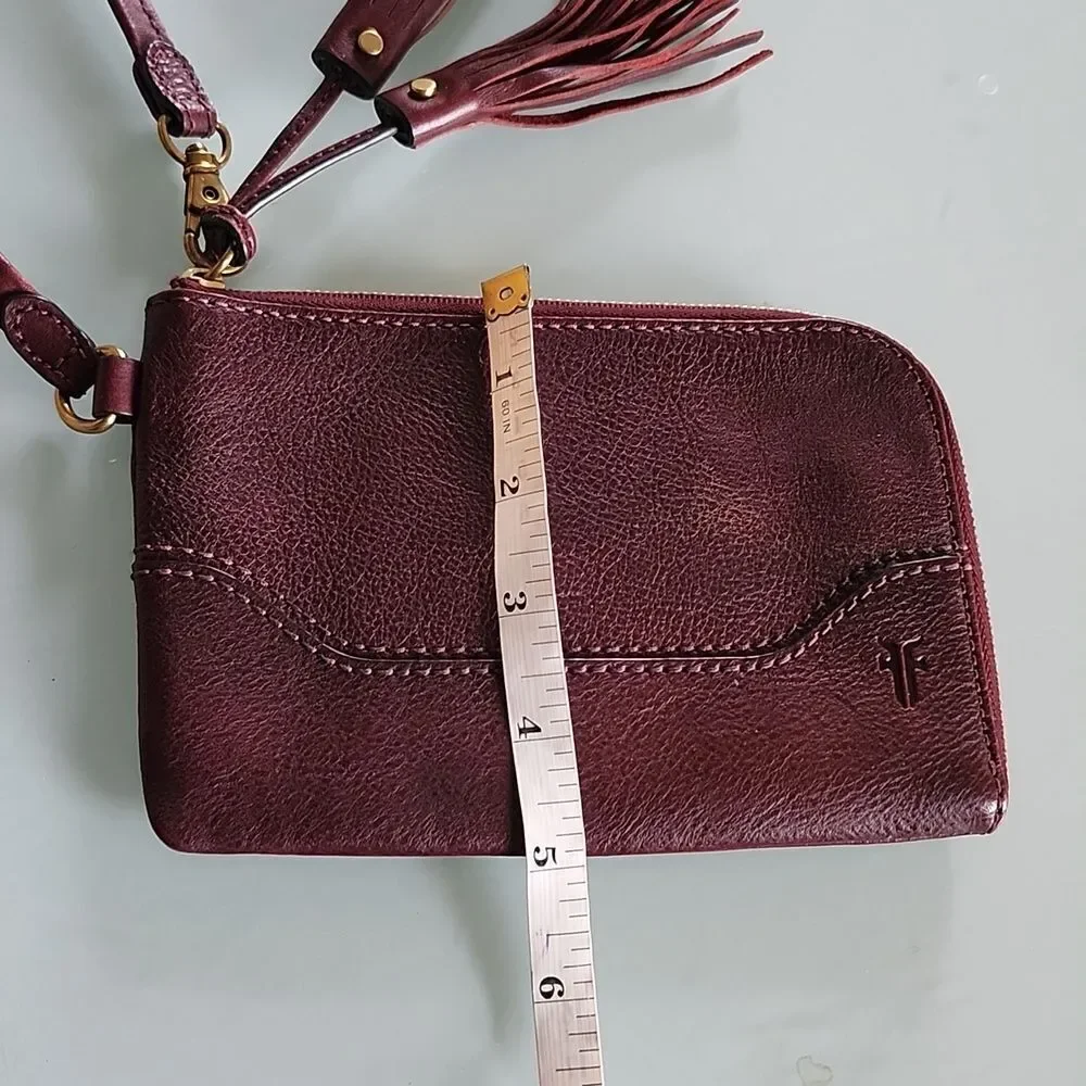 Frye Leather Western Wristlet/Wallet Festival Coastal Cowgirl